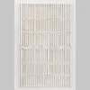 Discount Bouclair White Textured Abstract Canvas