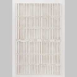 Discount Bouclair White Textured Abstract Canvas