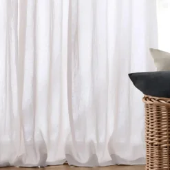 Best Bouclair White Wavy Sheer Curtain