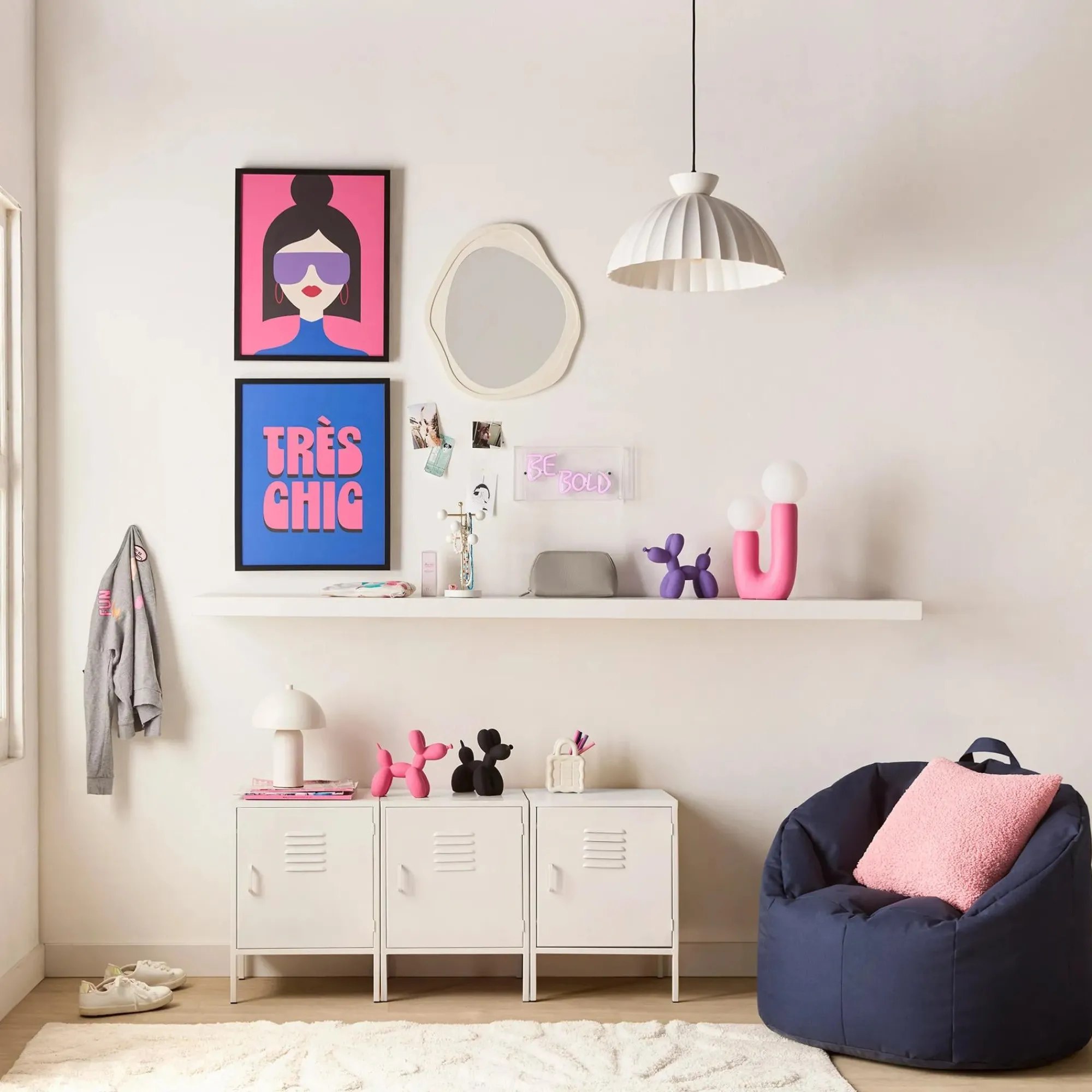 Hot Bouclair Wiggly Mirror