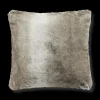 Discount Bouclair Wolf Faux Fur Decorative Pillow