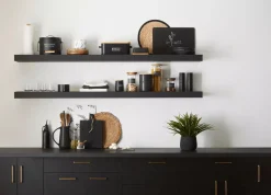 Clearance Bouclair Wood and Metal Paper Towel Holder