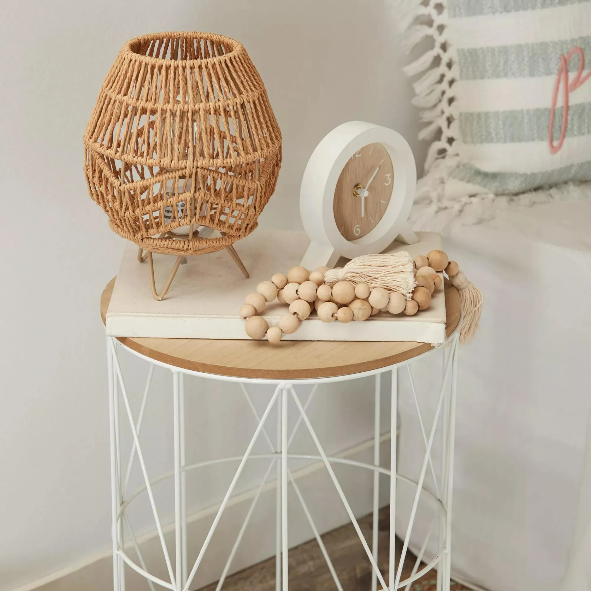 Bouclair Wood Bead Garland