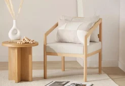 Bouclair Wood Bead Garland