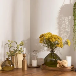 Outlet Bouclair Wood Candle Holder