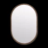 Hot Bouclair Wood Framed Oval Mirror