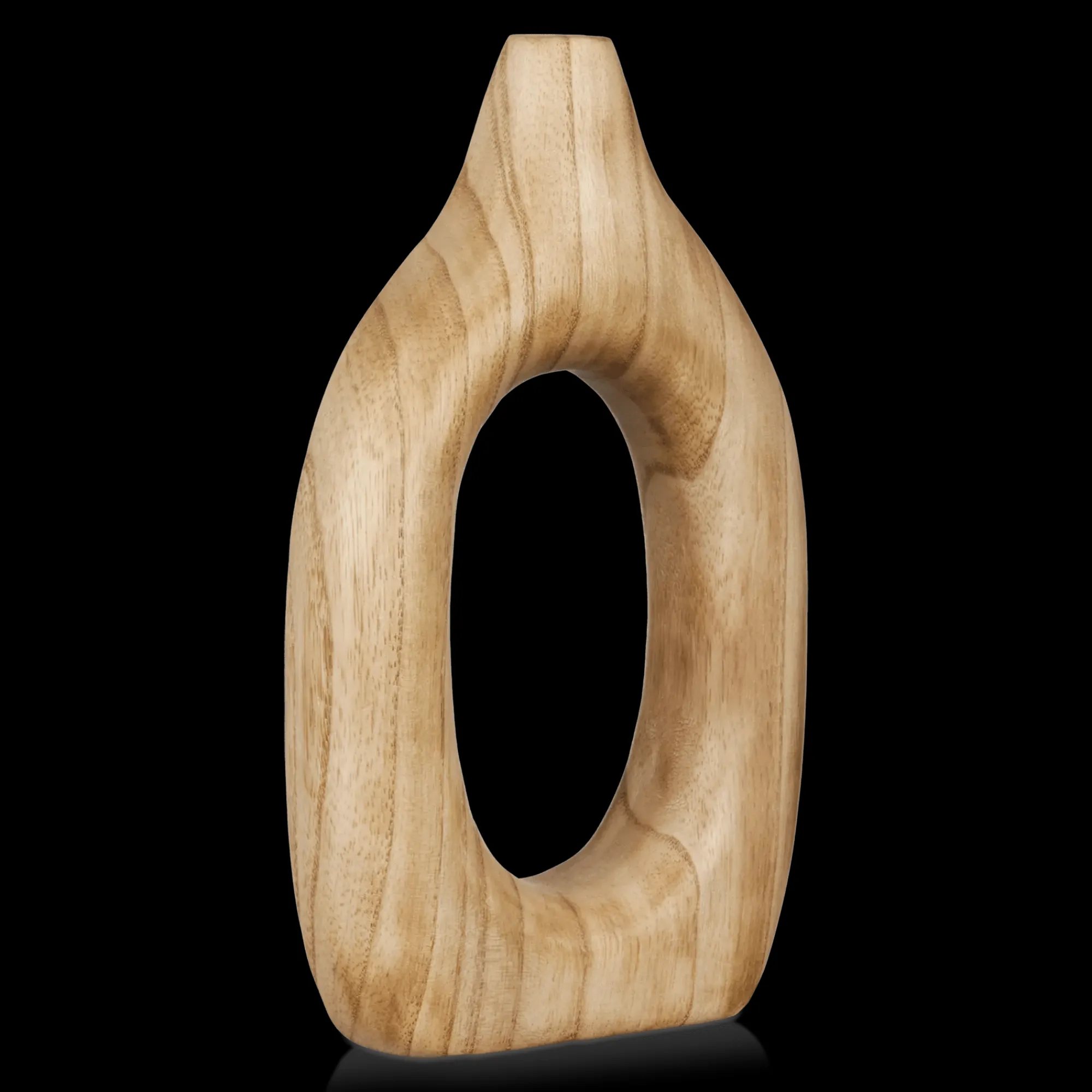 New Bouclair Wood Loop Vase