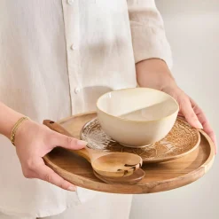 Online Bouclair Wood Plate