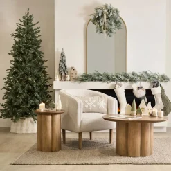 New Bouclair Wood Side Table