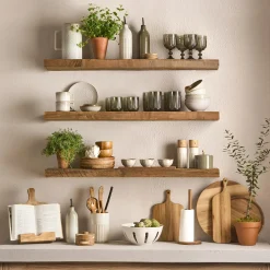 Sale Bouclair Wood Tray with Stand