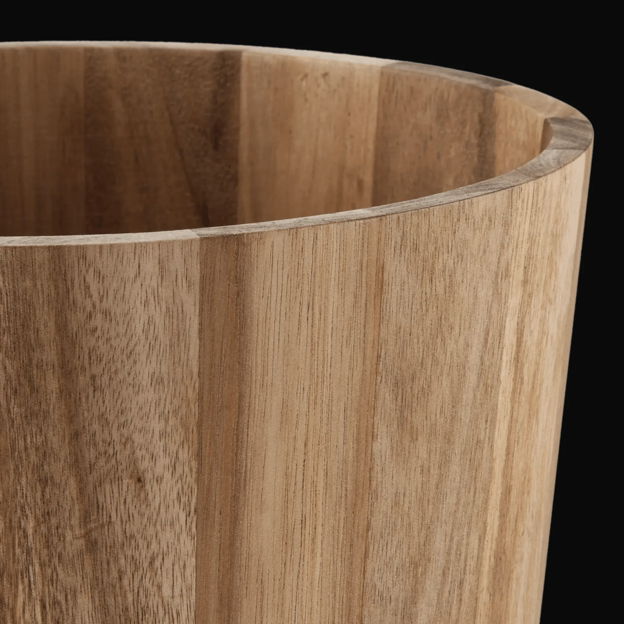 Best Bouclair Wood Waste Bin