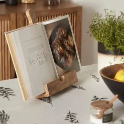 Hot Bouclair Wooden Recipe Book Holder